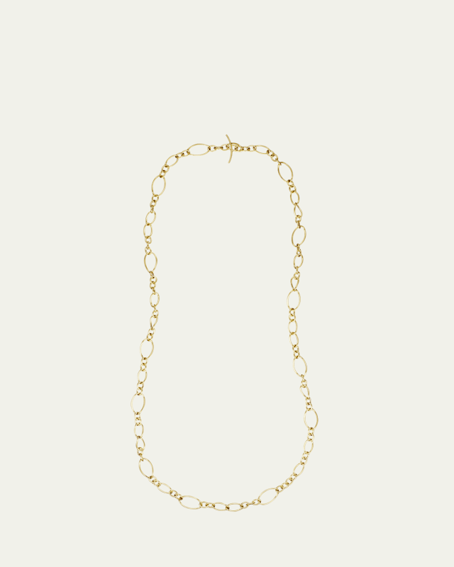 18K Yellow Gold Stella Necklace, 36"L